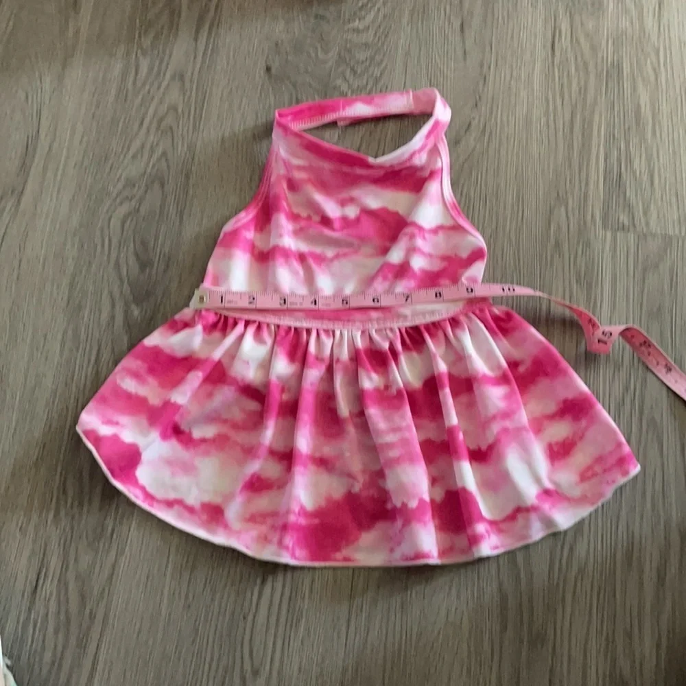 Doggie tie dye dress size L.